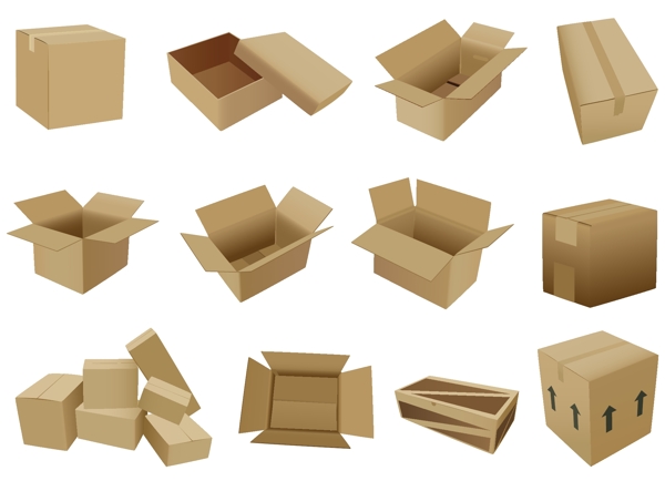 包装箱和纸盒
