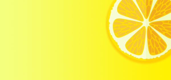 水果切片柠檬