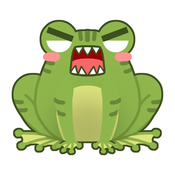 愤怒的青蛙