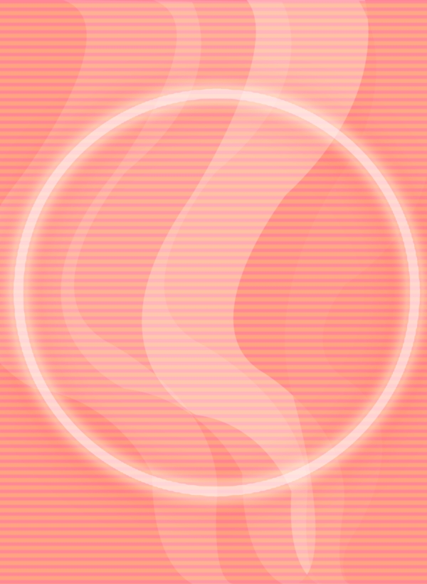 发光条纹粉色圆圈科幻光线