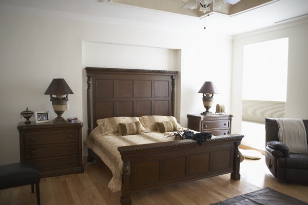 复古欧式卧室装饰图片