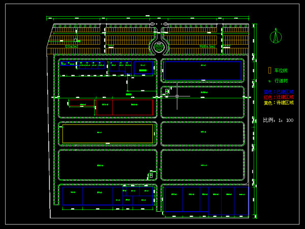 绿化平面图CAD