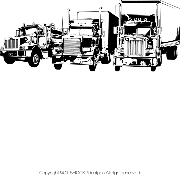 交通工具美国大货车