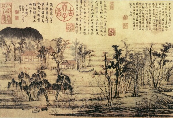 风景山水名画图片