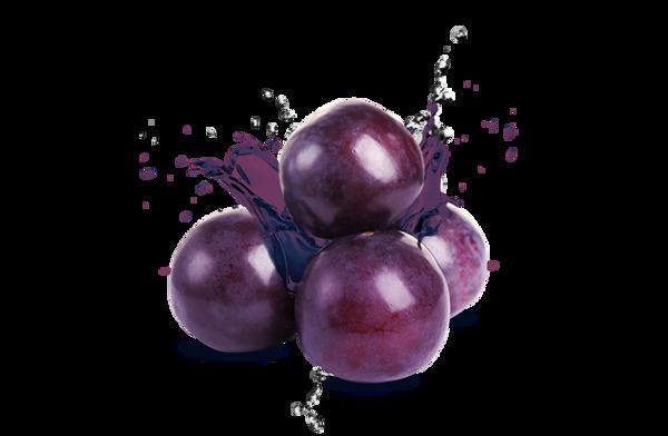 水果葡萄png元素
