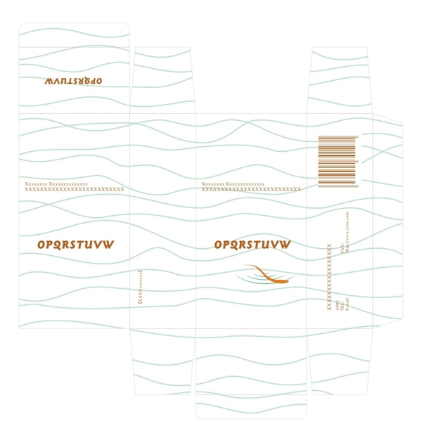 波浪水纹包装设计
