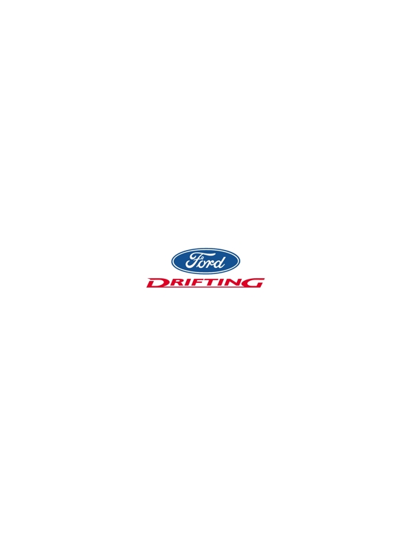 FordDriftinglogo设计欣赏FordDrifting矢量名车标志下载标志设计欣赏