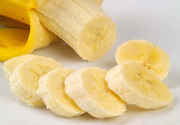 新鲜香蕉片图片