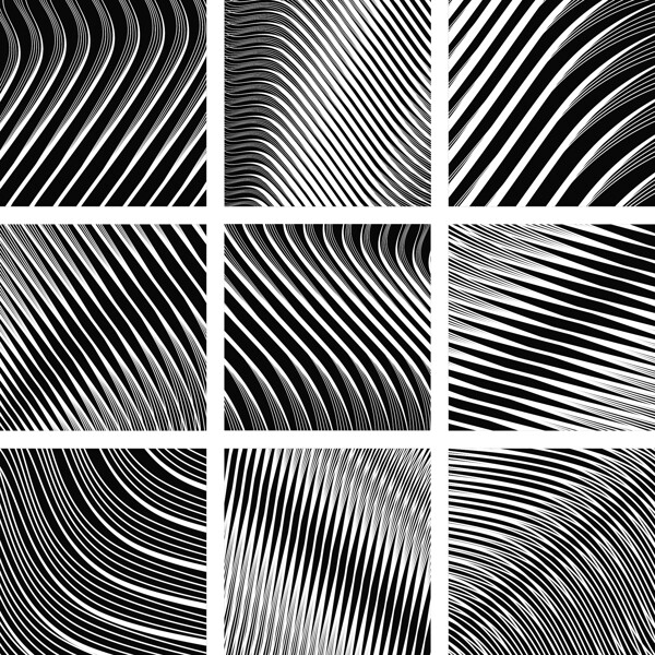 动感黑白螺旋纹矢量素材2