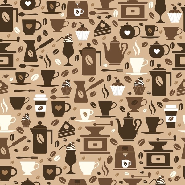 咖啡图标模式