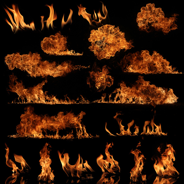 燃烧火焰图片
