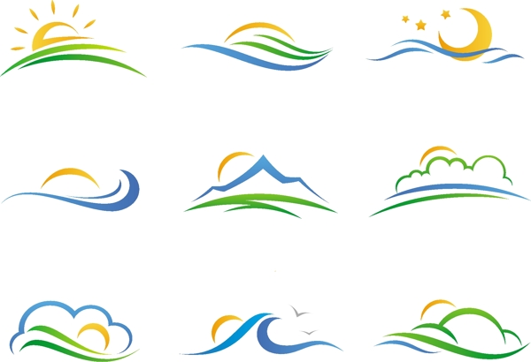 风景logo图片