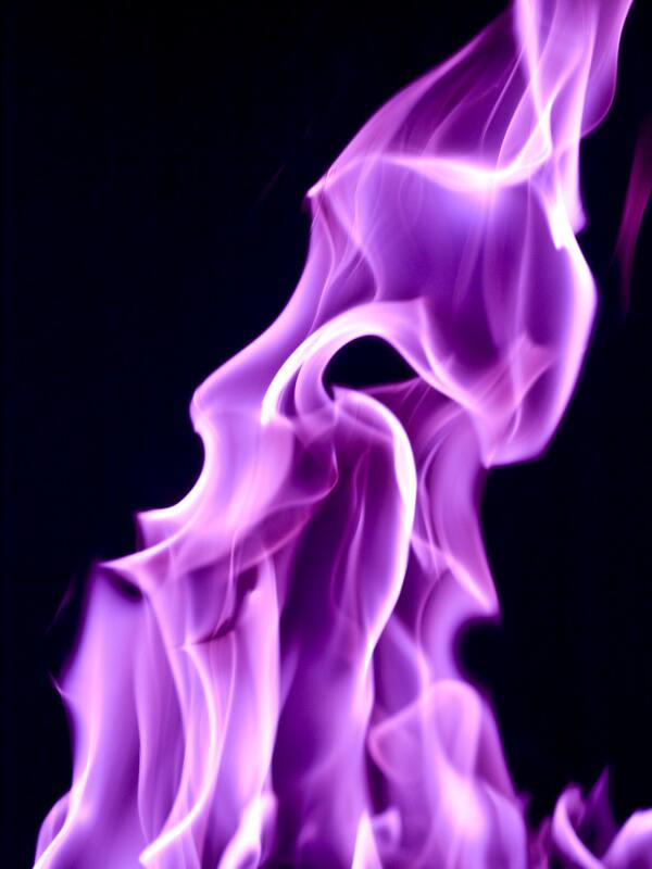 紫色火焰