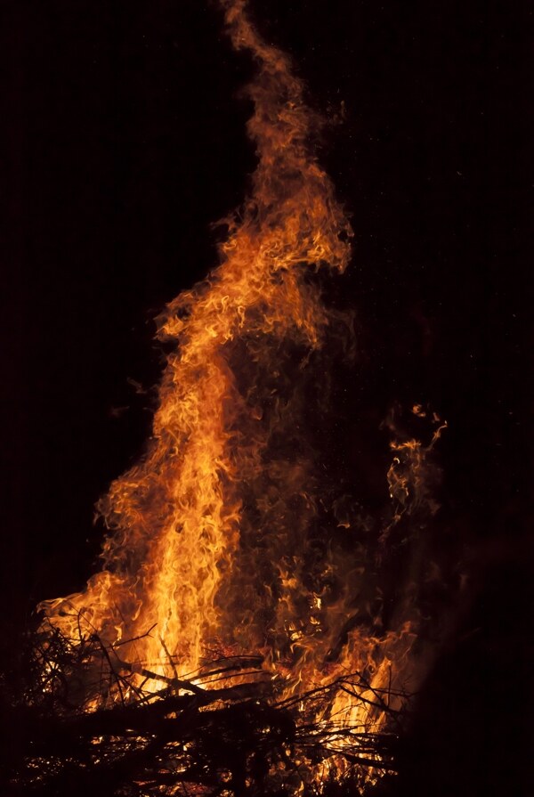 火焰燃烧图片