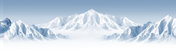 雪山风景海报背景图片
