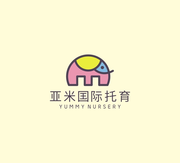 亚米国际托育logo图片