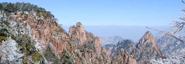 黄山雪景