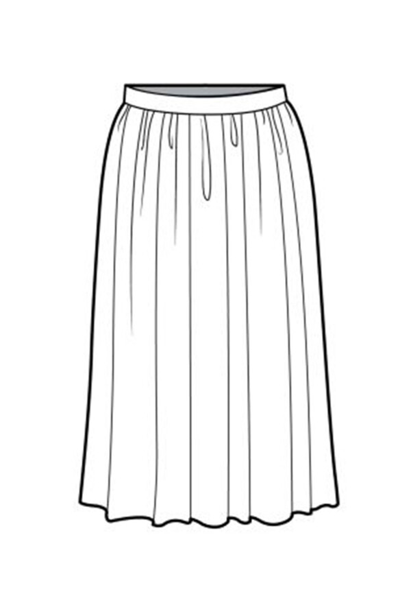 半身裙设计图