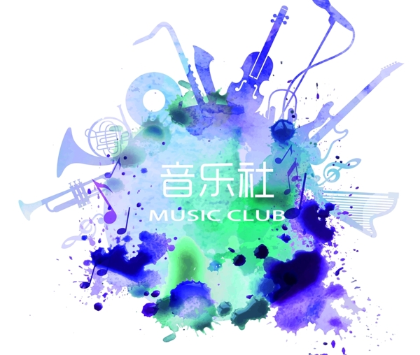 音乐社logo
