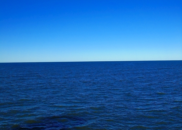 水海海洋天空蓝色性质