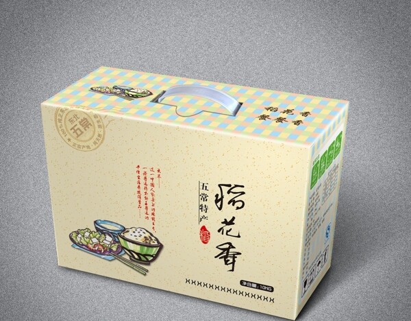 稻花香米平面图图片