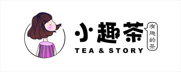 小趣茶logo