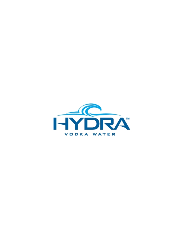 HydraVodkaWaterlogo设计欣赏HydraVodkaWater知名餐厅标志下载标志设计欣赏