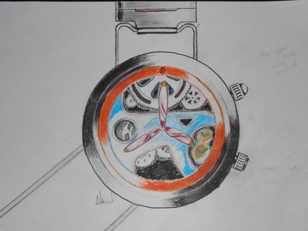 概念草图propelleon运动手表