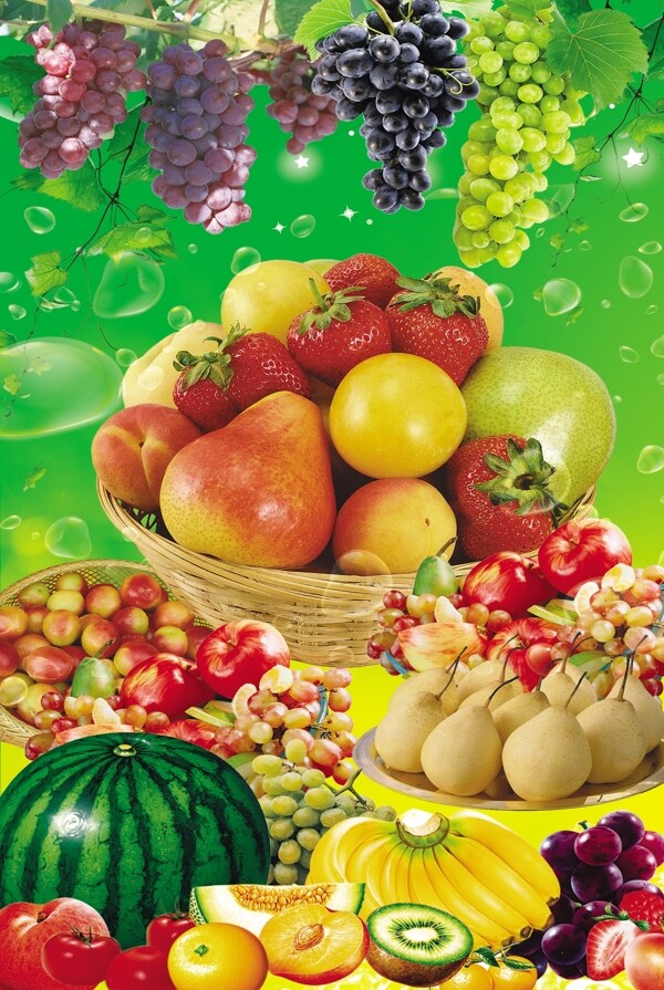 水果海报模板图片