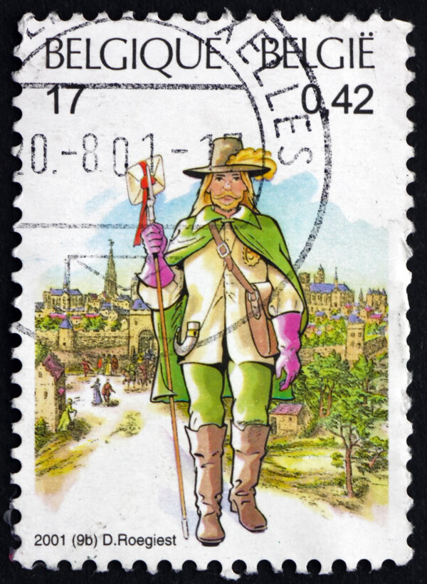 外国邮票图片
