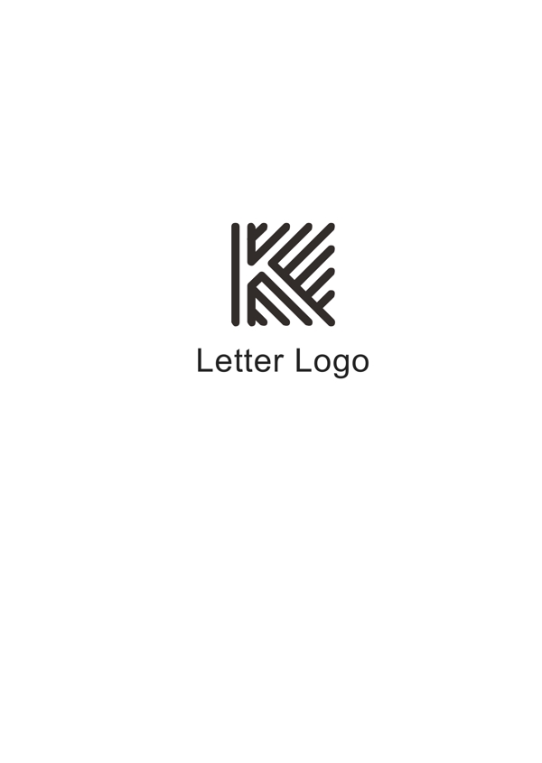 K字母logo设计