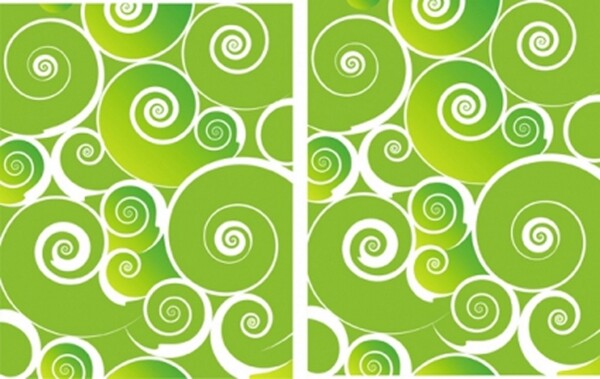 绿色螺旋背景设计元素自由向量