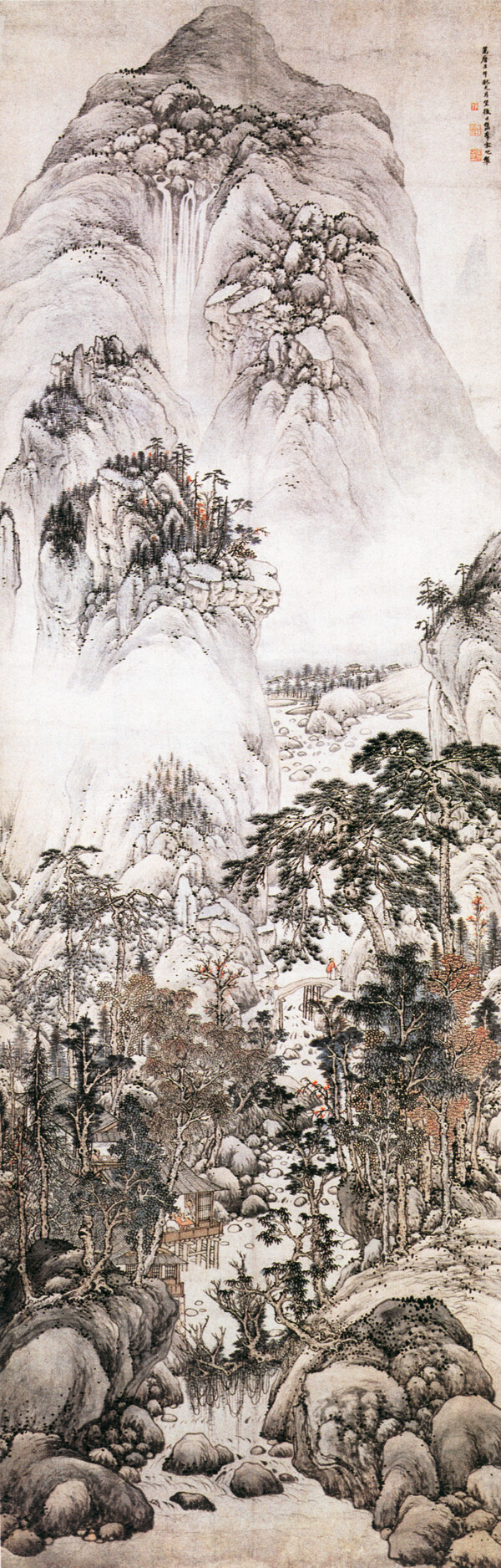 山水图装饰画