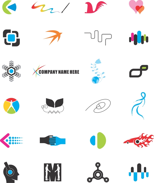 企业logo标识设计矢量图片