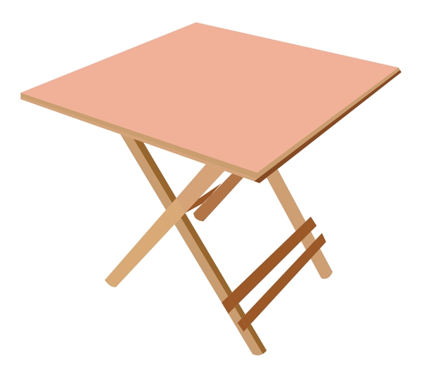 木制立体桌子