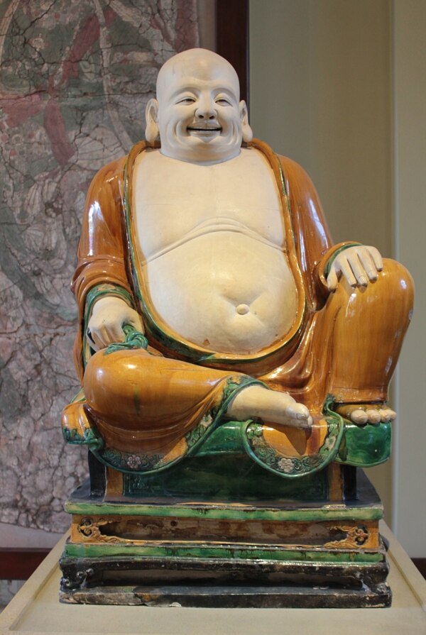大英博物馆佛教弥勒佛图片