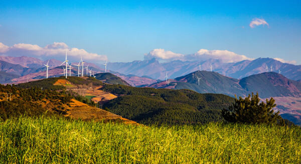 云南东川红土地风景