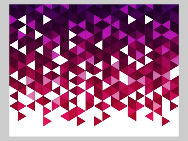 2017紫色创意三角形底纹元素H5背景