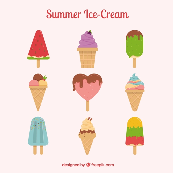 夏天的冰淇淋