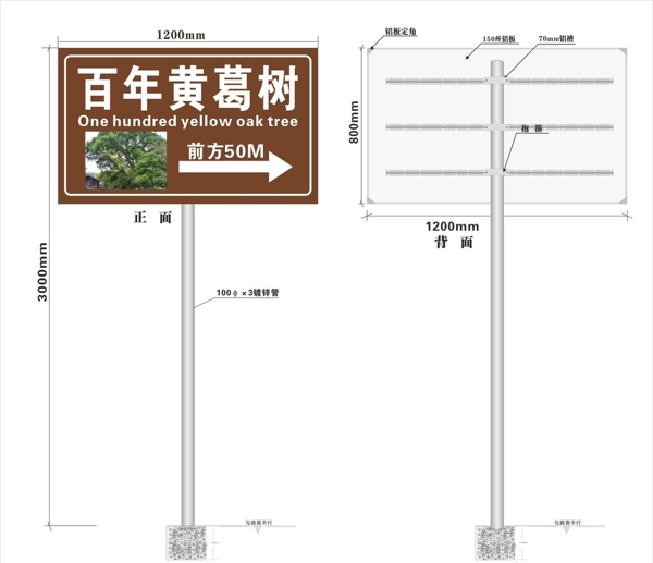 乡村旅游景区标牌图片