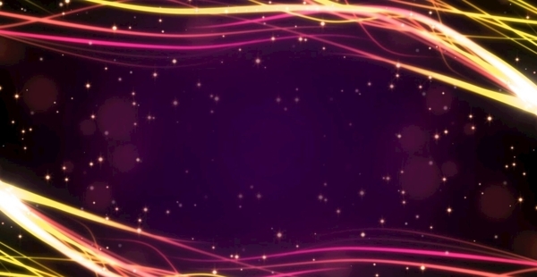 紫色粒子光线动态舞台背景