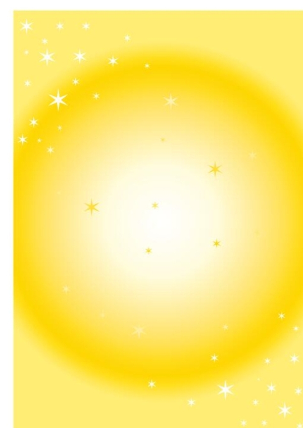 黄色太阳背景矢量图
