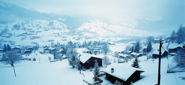 冬天雪景