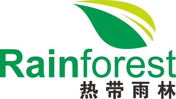 热带雨林Rainforest标志