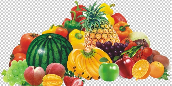 水果蔬菜堆图片