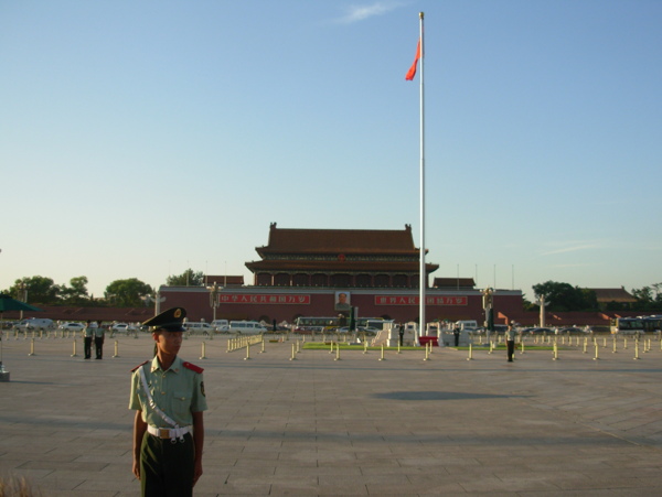 天安门国旗图片