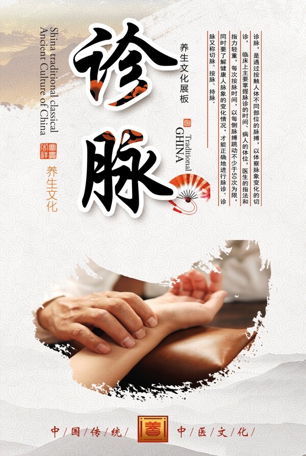 中医文化宣传展板海报挂图