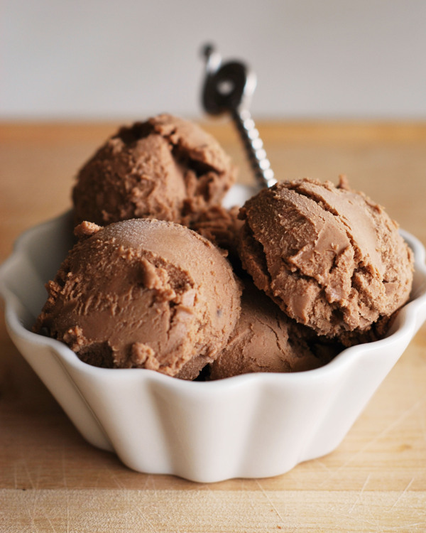 巧克力花生酱冰淇淋图片
