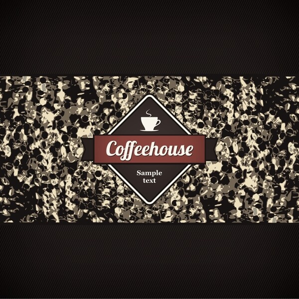 欧式花纹咖啡店封面图片