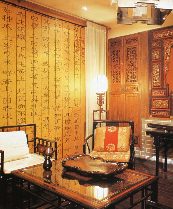 中式茶楼包间图片